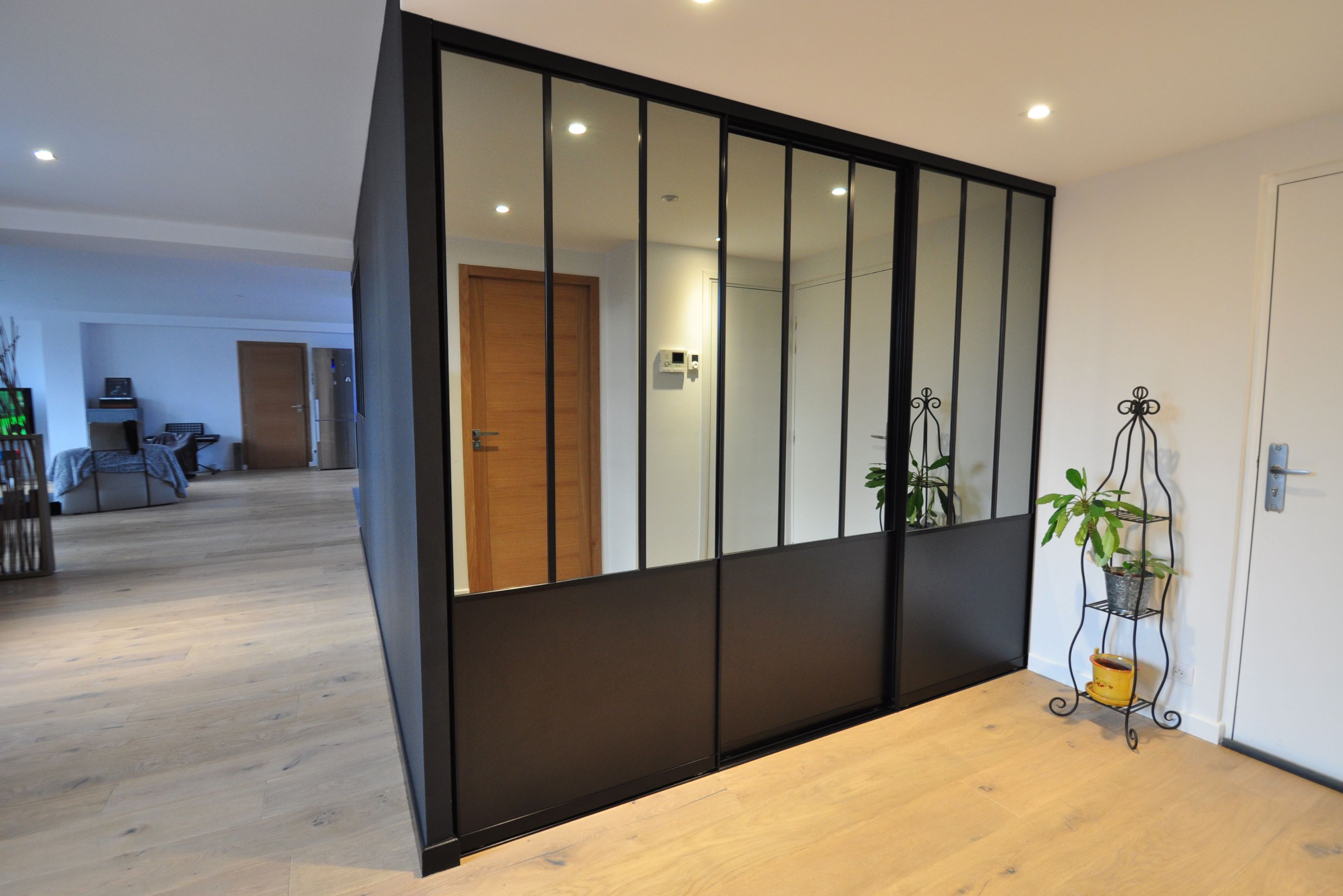 meuble banquette sur mesure entrée