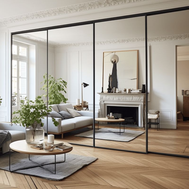 mobibam verrière sur mesure cuisine