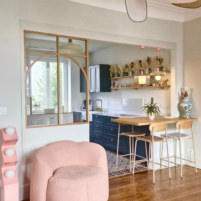 mobibam verrière sur mesure cuisine