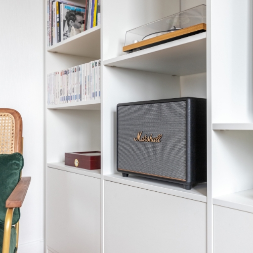 mobibam bibliotheque tv sur mesure bois blanc